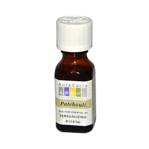 Aura Cacia Pure Essential Oil Patchouli - 0.5 Fl Oz