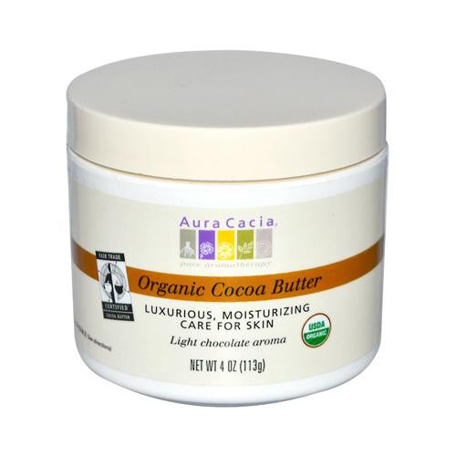 Aura Cacia Organic Cocoa Butter - 4 Oz