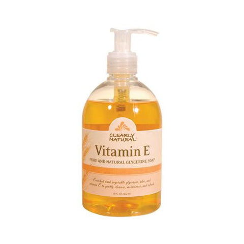 Clearly Natural Pure And Natural Glycerine Hand Soap Vitamin E - 12 Fl Oz