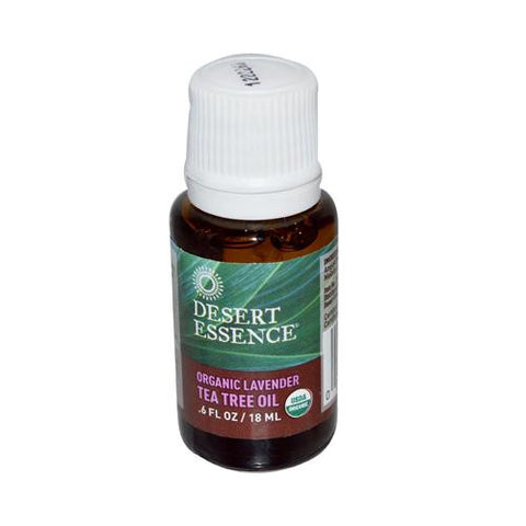 Desert Essence Oil Lavender And Tea Tree - 0.6 Fl Oz