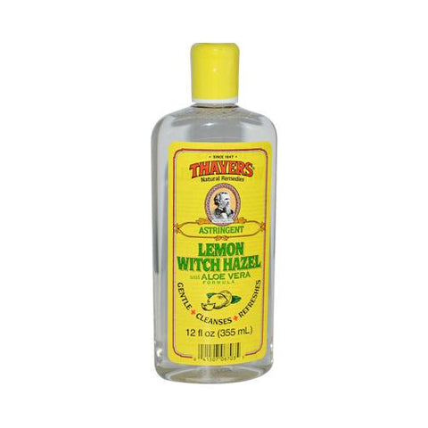 Thayers Witch Hazel With Aloe Vera Lemon - 12 Fl Oz