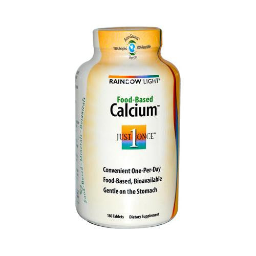 Rainbow Light Food-based Calcium - 180 Tablets