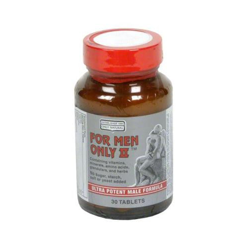 Only Natural For Men Only Ii - 30 Tablets