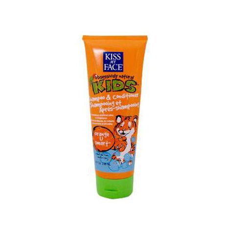 Kiss My Face Kids Shampoo And Conditioner Orange U Smart - 8 Fl Oz