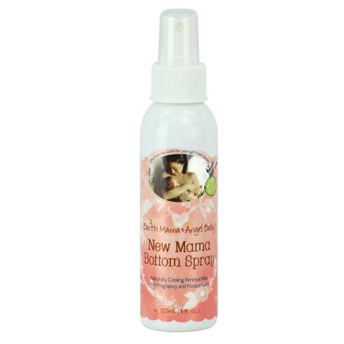 Earth Mama Angel Baby New Mamma Bottom Spray - 4 Fl Oz