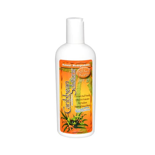 Caribbean Solutions Sol Kid Kare Spf 25 Water Resistant Sun Block - 6 Oz