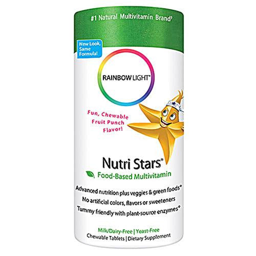 Rainbow Light Nutristars Delicious Fruit Blast - 60 Chewable Tablets