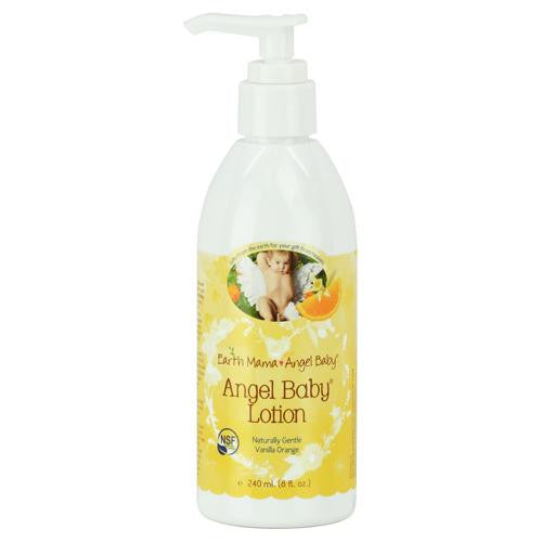 Earth Mama Angel Baby Lotion Vanilla Orange - 8 Fl Oz