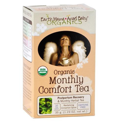 Earth Mama Angel Baby Monthly Comfort Tea - 16 Tea Bags