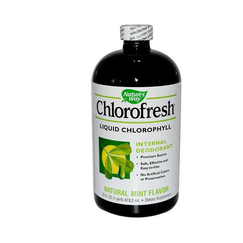 Nature's Way Chlorofresh Liquid Chlorophyll Natural Mint - 16 Fl Oz