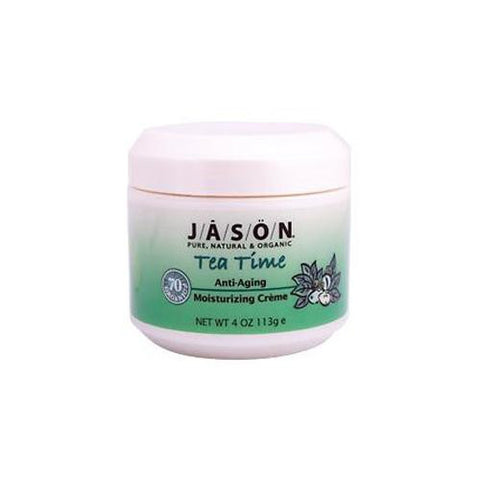 Jason Moisturizing Creme Tea Time Anti-aging - 4 Oz