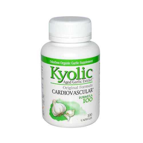 Kyolic Aged Garlic Extract Hi-po Cardiovascular Original Formula 100 - 100 Capsules