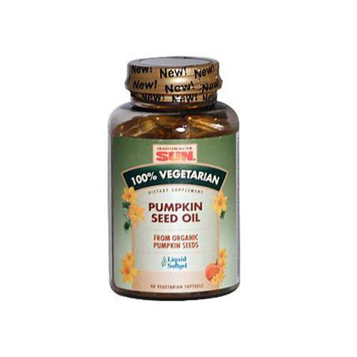 Health From The Sun 100% Vegetarian Pumpkin Seed Oil - 90 Vegetarian Softgels