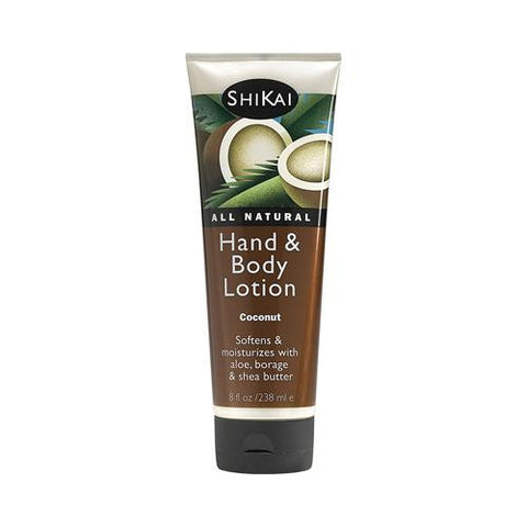 Shikai All Natural Hand And Body Lotion Coconut - 8 Fl Oz