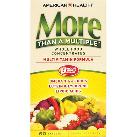 American Health More Than A Multiple Multivitamin Formula - 60 Tablets