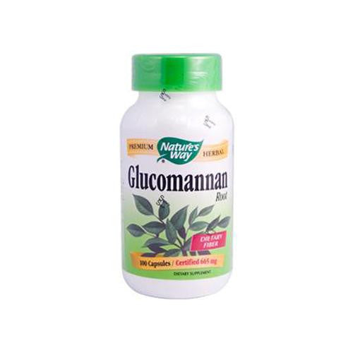 Nature's Way Glucomannan Root - 100 Capsules