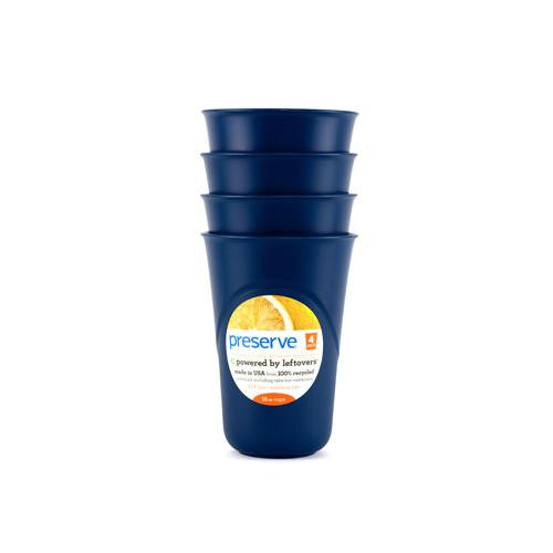 Preserve Everyday Cups - Midnight Blue - Case Of 8 - 4 Packs