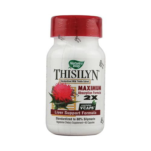 Nature's Way Thisilyn Standardized Milk Thistle Extract - 60 Capsules