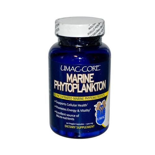 Umac Core Marine Phytoplankton - 500 Mg - 90 Vegetarian Capsules