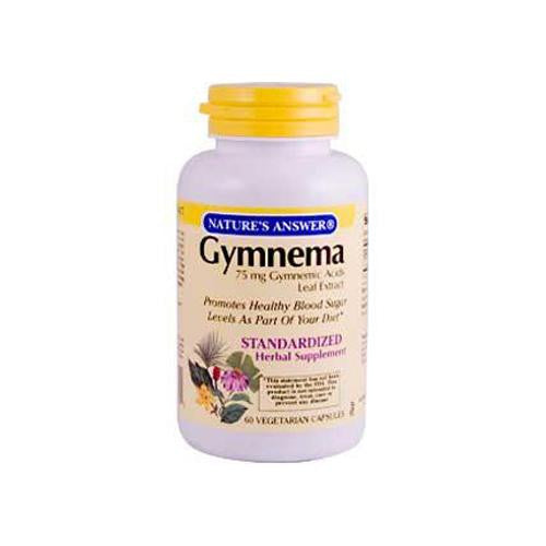 Nature's Answer Gymnema Leaf Extract - 60 Vegetarian Capsules