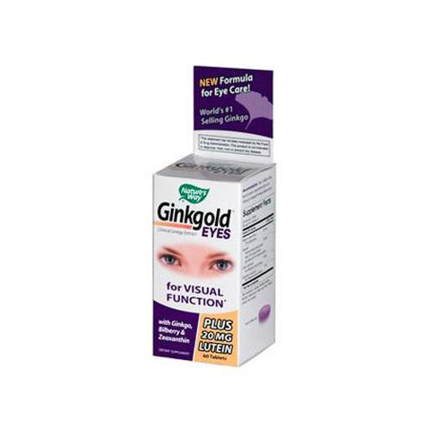 Nature's Way Ginkgold Eyes - 60 Tablets