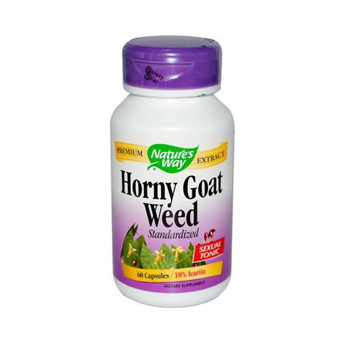 Nature's Way Horny Goat Weed Standardized - 60 Capsules