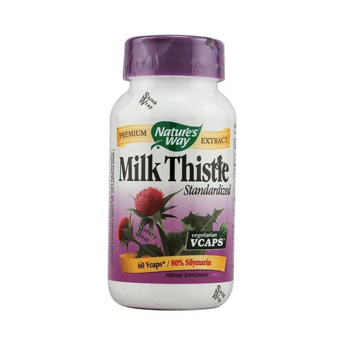 Nature's Way Milk Thistle Standardized - 60 Vegetarian Capsules