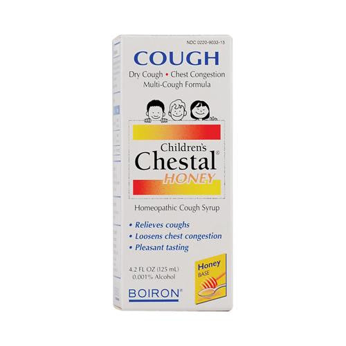 Boiron Children's Chestal Cough Syrup Honey - 4.2 Fl Oz