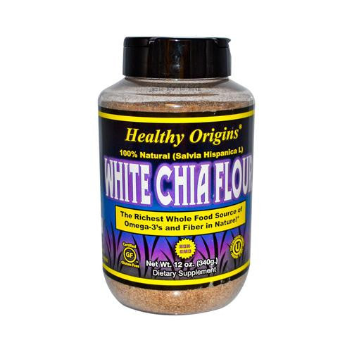 Healthy Origins White Chia Flour - 12 Oz