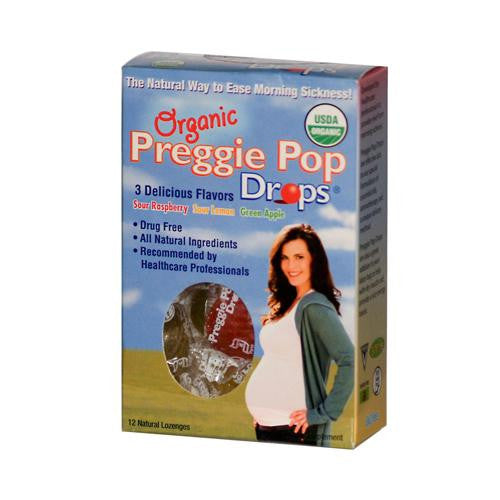 Three Lollies Organic Preggie Pop Drops - 12 Drops