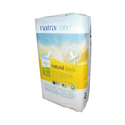 Natracare Natural Regular Pads - 14 Pack