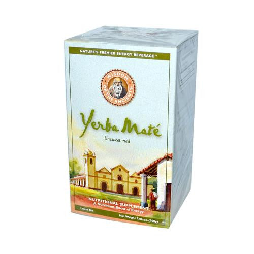 Wisdom Natural Yerba Mate Loose Tea Unsweetened - 7 Oz