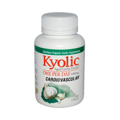 Kyolic Aged Garlic Extract One Per Day Cardiovascular - 1000 Mg - 60 Caplets