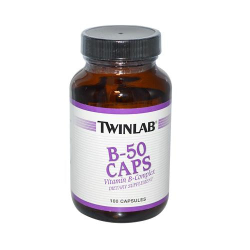 Twinlab B-50 Caps - 100 Capsules