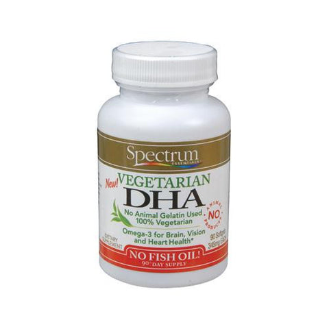 Spectrum Essentials Vegetarian Dha - 90 Softgels