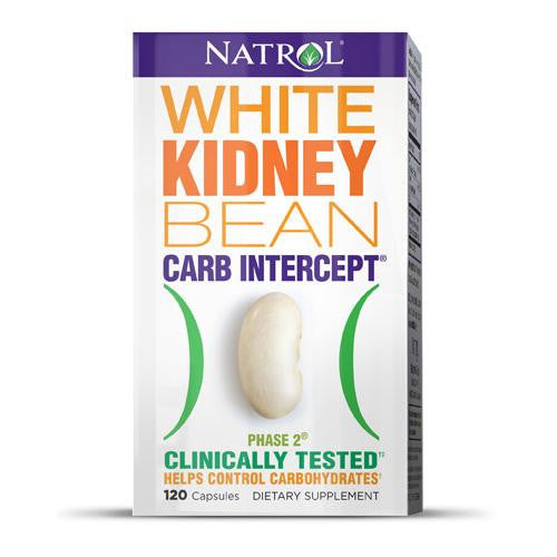 Natrol White Kidney Bean Carb Intercept - 120 Capsules