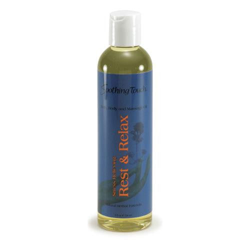 Soothing Touch Bath And Body Oil - Rest-relax - 8 Oz