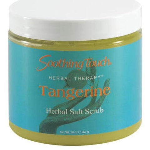 Soothing Touch Salt Scrub - Tangerine - 20 Oz