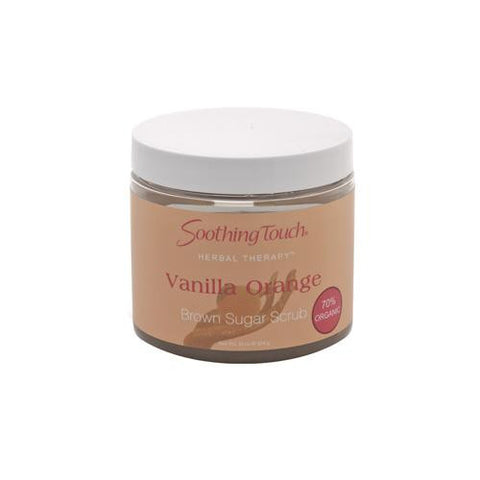 Soothing Touch Brown Sugar Scrub - Vanilla Orange - 16 Oz