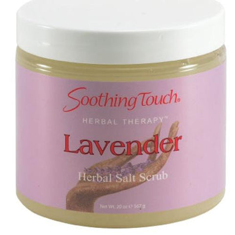 Soothing Touch Salt Scrub - Lavender - 20 Oz