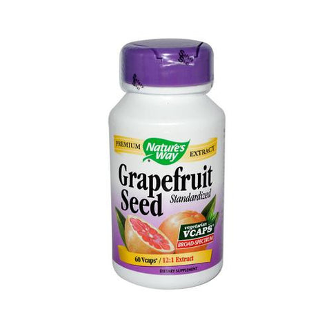 Nature's Way Grapefruit Seed Standardized - 60 Vegetarian Capsules