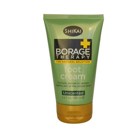 Shikai Borage Therapy Foot Cream Unscented - 4.2 Fl Oz