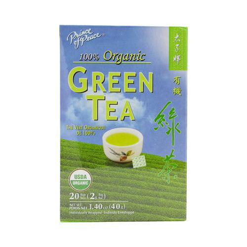 Prince Of Peace Organic Green Tea - 20 Tea Bags