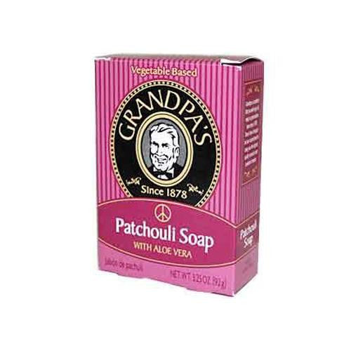 Grandpa's Patchouli Bar Soap With Aloe Vera - 3.25 Oz