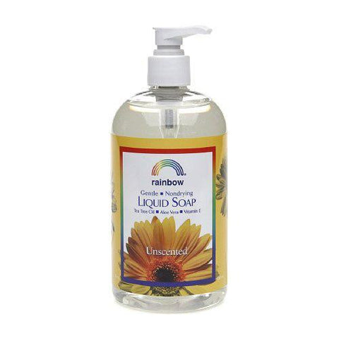 Rainbow Research Liquid Soap - Gentle Nondrying - Unscented - 16 Fl Oz