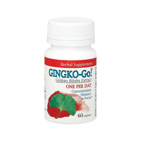 Kyolic Ginkgo-go - 120 Mg - 60 Caplets