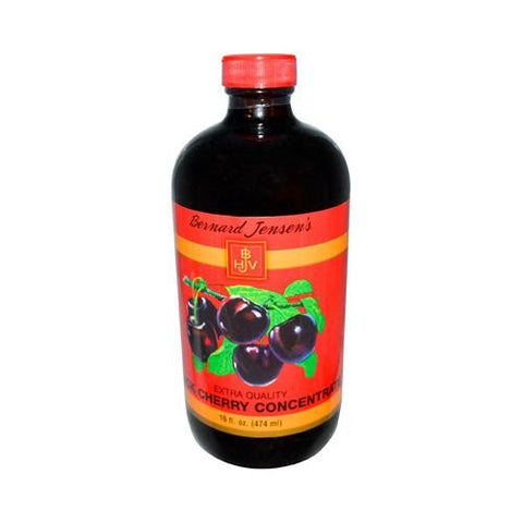 Bernard Jensen Black Cherry Concentrate Extra Quality - 16 Fl Oz