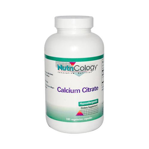 Nutricology Calcium Citrate - 150 Mg - 180 Capsules