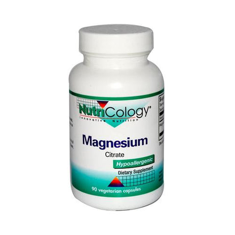 Nutricology Magnesium Citrate - 170 Mg - 90 Capsules