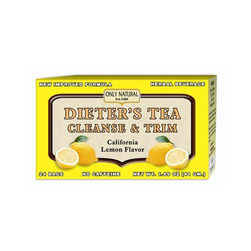 Only Natural Cleansing Diet Tea - Lemon - 24 Bags